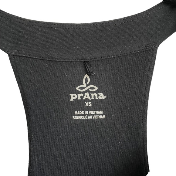 PrAna Shauna Racerback Active Dress, Black Rainblur, Size XS - Picture 5 of 8